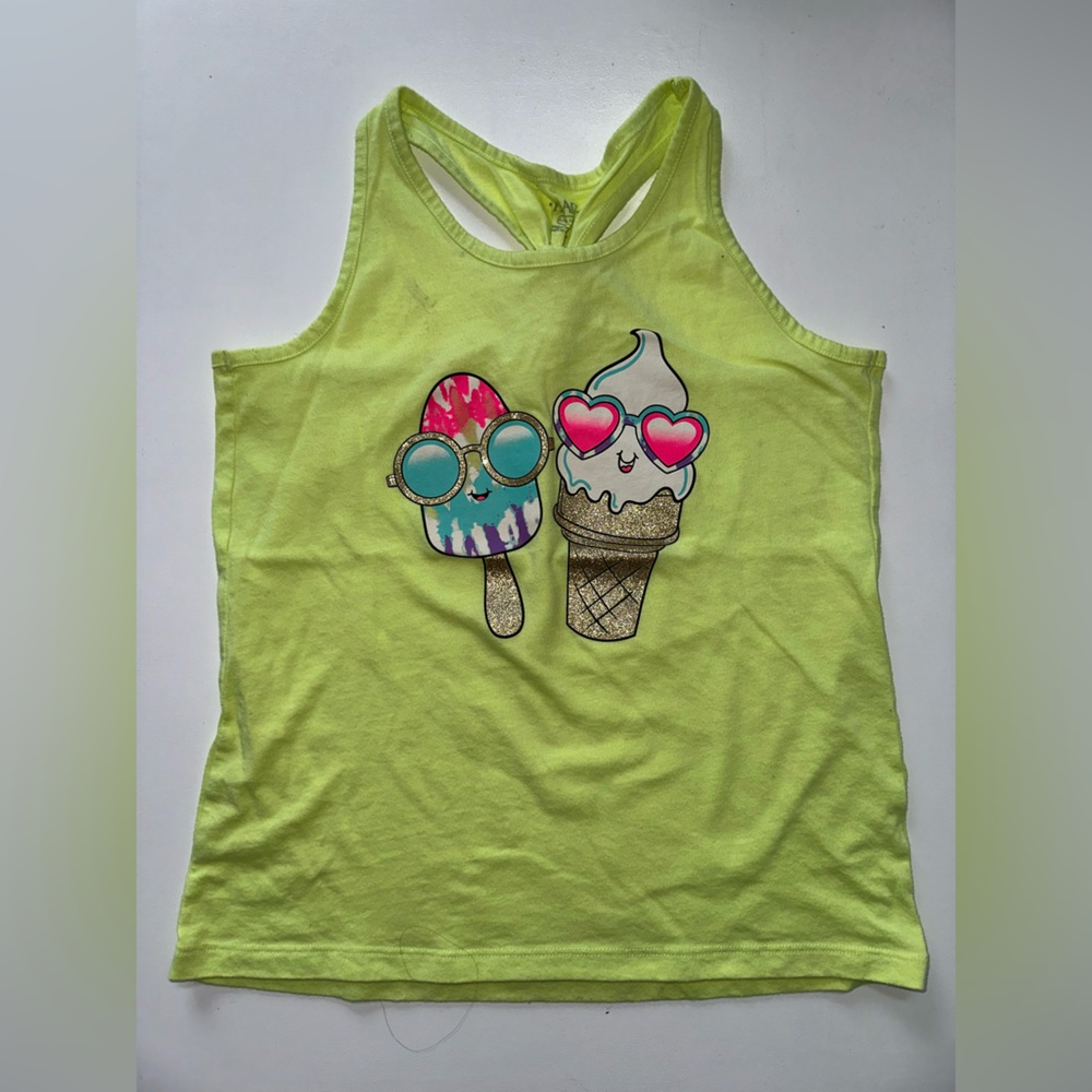 The Children's Place, Tank Top, Girls, Size 10-12, yellow